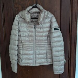 Calvin Klein Packable Hooded Puffer 15 Degree Warmth Factor Size Medium